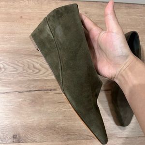 Vince Suede Wedge Heel (Made in Italy)